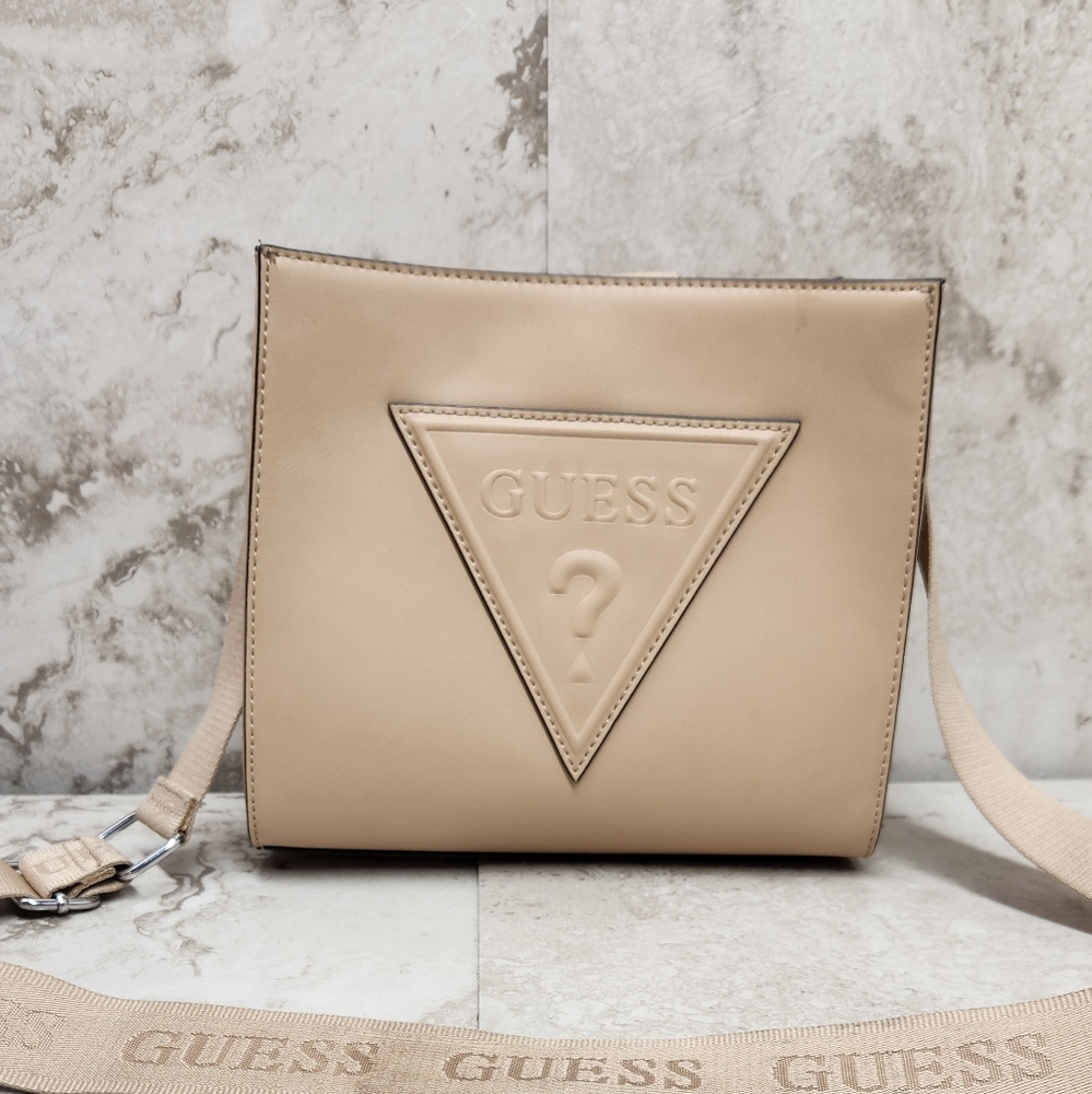 Guess Convertible Crossbody-Tote/Shoulder Bag Blush Travel Vacation